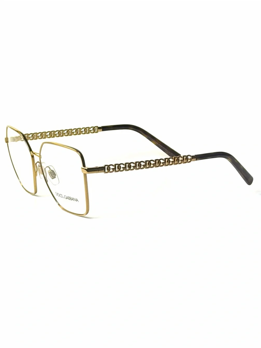 Dolce & Gabbana Eyeglasses DG 1351 02 Gold Authentic New 56mm NWT